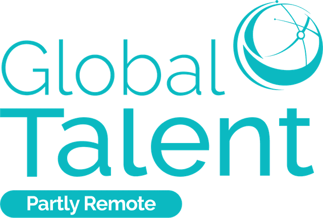Global Teacher Partly Remote Logo Top Right Color