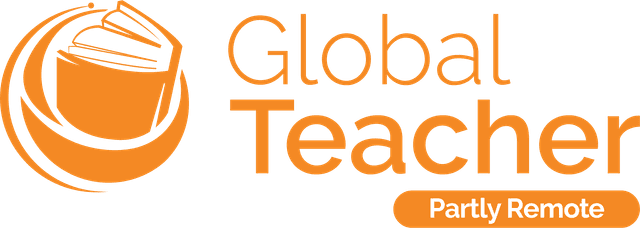 Global Teacher Partly Remote Logo Horizontal Color