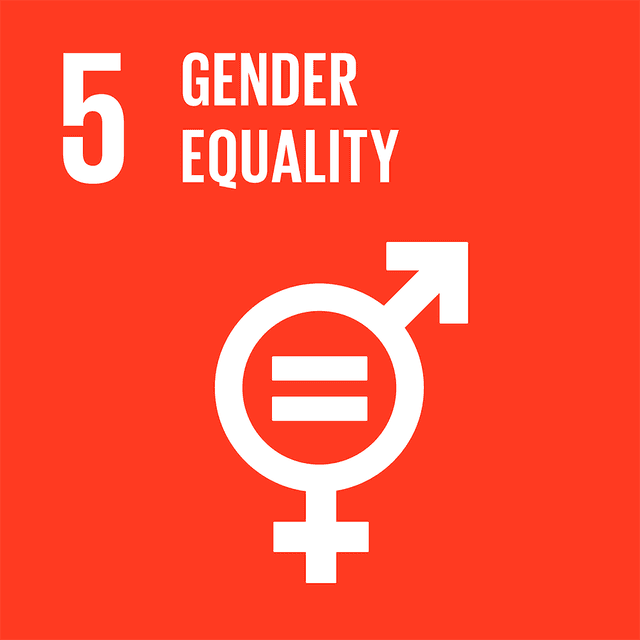 SDGs 5 Gender Equality Color