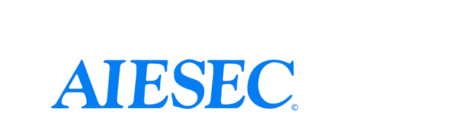 Powered by AIESEC White Blue